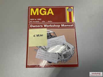 MGA 1955 tyo 1962 Owners Workshop Manual MGL2003X beschikbaar voor biedingen