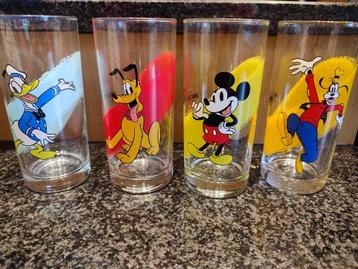 4 verres Disney disponible aux enchères