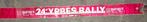 Sticker Rally van IEPER "BASTOS RACING TEAM" 27-30 JUNE '91", Ophalen of Verzenden
