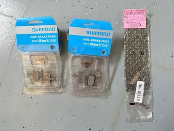 Shimano remblokjes en ketting beschikbaar voor biedingen