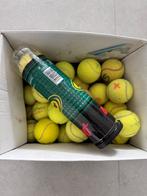 Doos vol tennisballen, Sport en Fitness, Ophalen, Zo goed als nieuw
