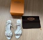 Mooie schoenen/ sandalen Tod’s - maat 37, Wit, Tod’s, Sandalen of Muiltjes, Ophalen of Verzenden