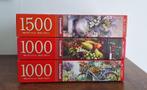 Lot 3 puzzels Castorland volledig kompleet in 1 koop zgan, Ophalen of Verzenden