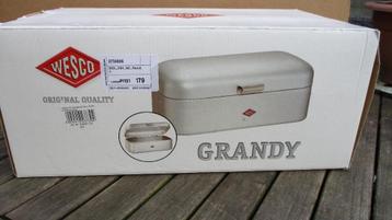 Retro style WESCO broodtrommel Splinter nieuw beschikbaar voor biedingen