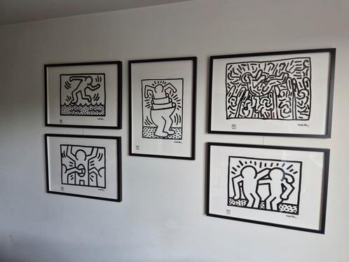 Verschillende Keith Haring Litho's, Antiek en Kunst, Kunst | Litho's en Zeefdrukken, Ophalen