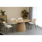 Ovalen eettafel 160cm - showroommodel, Ophalen, Nieuw