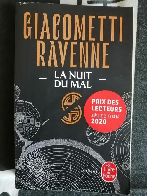 La nuit du mal de Giacometti & Ravenne, Livres, Thrillers, Enlèvement ou Envoi