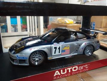 Autoart 1/18 Porsche 911 996 GT3 RSR ALMS ALEX JOB #71  beschikbaar voor biedingen