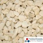 Carrara split marmer wit siersplit oprit parking deco border, Neuf, Marbre, Split, Blanc