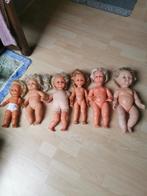 Lot de 6 poupées anciennes, Utilisé, Enlèvement ou Envoi