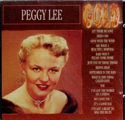 cd    /    Peggy Lee – Gold, CD & DVD, CD | Autres CD, Enlèvement ou Envoi