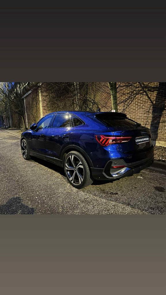 Audi Q3 Sportback TDI 150 pk, Auto's, Audi, Particulier, Q3, Diesel, Automaat, Blauw, Ophalen