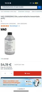 Orginele dsg olie 22x 1L, Ophalen