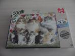 PUZZLE 500 PIÈCES FAMILLE DE CHATS + 2 CARTES   JUMBO, Hobby & Loisirs créatifs, Sport cérébral & Puzzles, Comme neuf, 500 à 1500 pièces