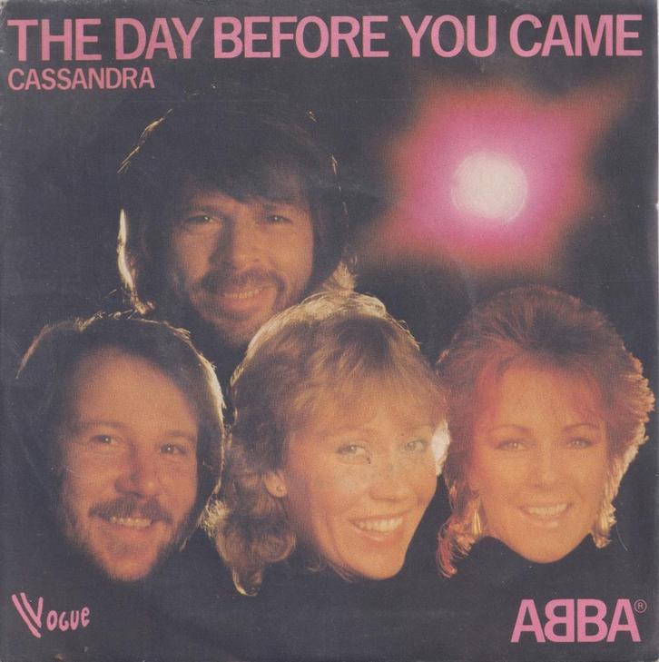ABBA – The day before you came / Cassandra - Single, CD & DVD, Vinyles Singles, Utilisé, Single, Pop, 7 pouces, Enlèvement ou Envoi