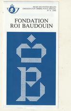 Fondation Roi Baudouin  ,Nr 4 van het jaar 1986 ,,deze zegel, Met stempel, Koninklijk huis, Ophalen of Verzenden, 1e dag stempel