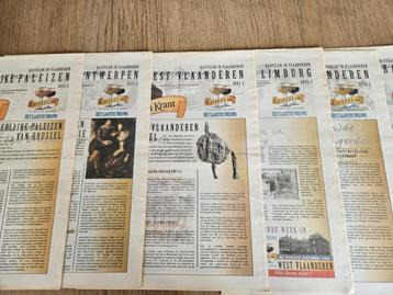 De Kasteelkrant tijdschriften (6 delen) beschikbaar voor biedingen