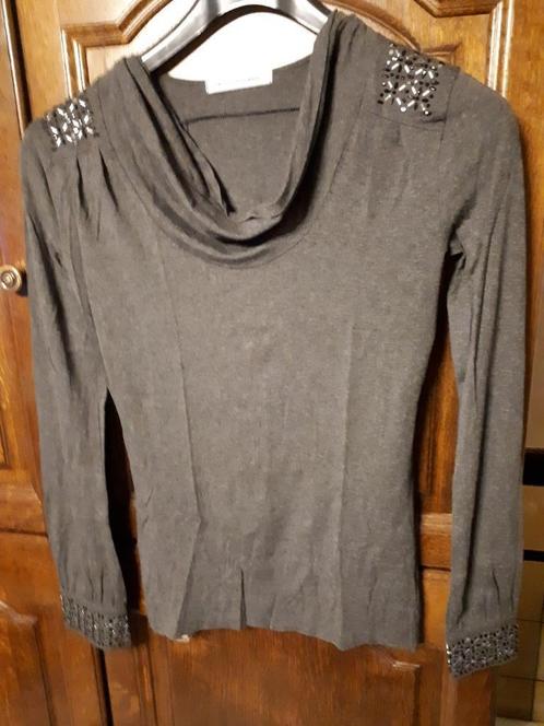 T-shirt - heel mooie grijze merk T-shirt taille M, Kleding | Dames, T-shirts, Ophalen of Verzenden