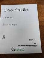 Drum solo studies deel 2, Muziek en Instrumenten, Bladmuziek, Verzenden, Nieuw, Drums of Percussie