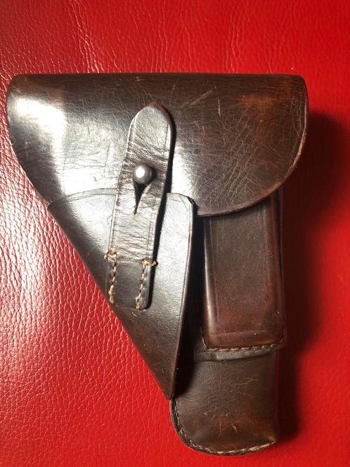 Mauser HSC-holster uit 1942, Verzamelen, Militaria | Tweede Wereldoorlog