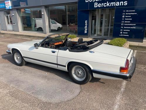 Jaguar XJS Cabrio 5.3 V12 in originele lak, tip-top in orde!, Auto's, Oldtimers, Bedrijf, Te koop, Lederen bekleding, Metaalkleur