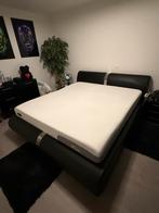 Bed van Bedking ZONDER MATRAS, Ophalen, Gebruikt, Modern, landelijk, Zwart