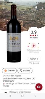 Chateau yon figeac  2013  caisse en bois, Ophalen of Verzenden, Zo goed als nieuw