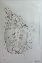 Originele ets Roger Coppens – handgesigneerd – oplage 3/10, Antiek en Kunst, Kunst | Litho's en Zeefdrukken, Ophalen of Verzenden