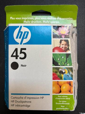 HP 45 grote originele zwarte inktcartridge, Ophalen of Verzenden, Nieuw, Cartridge, HP