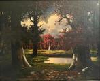 gerestaureerd olieverfschilderij van Frtitz Chwala, Antiek en Kunst, Ophalen of Verzenden