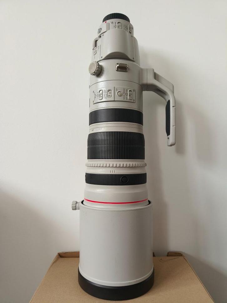 Canon EF 200-400mm F/4.0 L IS USM Extender 1,4x, Audio, Tv en Foto, Foto | Lenzen en Objectieven, Zo goed als nieuw, Telelens