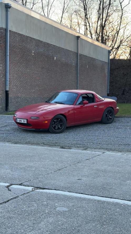 Mazda MX5 NA (turbo op papier), Auto's, Mazda, Particulier, MX-5, Sportpakket, Benzine, Cabriolet, 2 deurs, Handgeschakeld, Rood