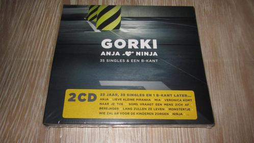 GORKI - Anja loves Ninja - 35 singels & een B- kant - 2 x CD, Cd's en Dvd's, Cd's | Nederlandstalig, Zo goed als nieuw, Pop, Verzenden