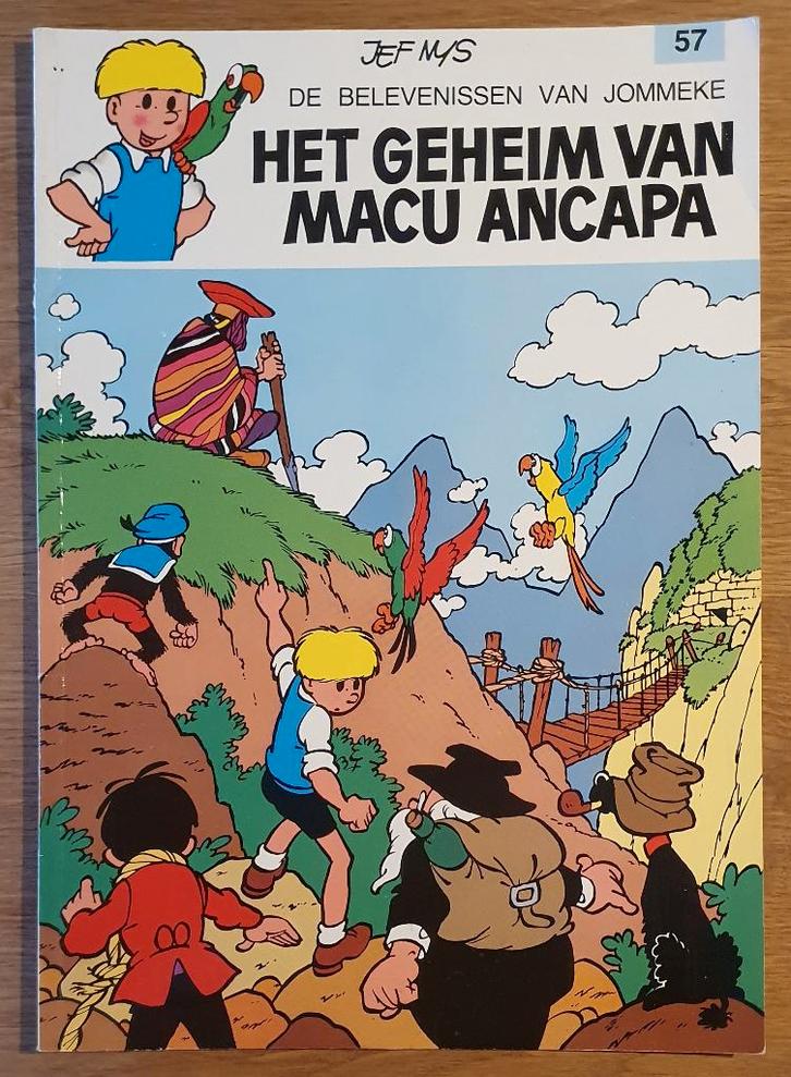 Jommeke - Het geheim van Macu Ancapa - 57 (1993) - Strip, Boeken, Stripverhalen, Zo goed als nieuw, Eén stripboek