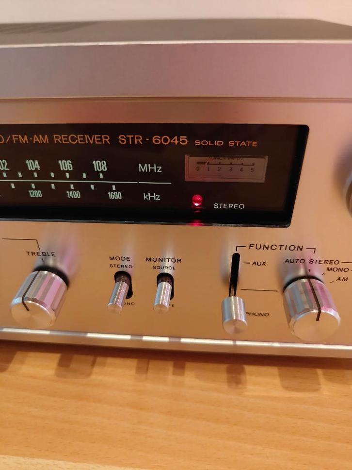 Vintage Sony STR-6040 en STR-6045 receivers, TV, Hi-fi & Vidéo, Amplificateurs & Ampli-syntoniseurs, Utilisé, Stéréo, Sony, Enlèvement ou Envoi