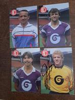 4 spelerskaarten RSC Anderlecht  86-87, Verzamelen, Verzenden, Zo goed als nieuw, Spelerskaart