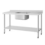 Nieuwe spoeltafel Vogue RVS nog in plastic, Zakelijke goederen, Ophalen, Nieuw in verpakking, Inox Meubilair