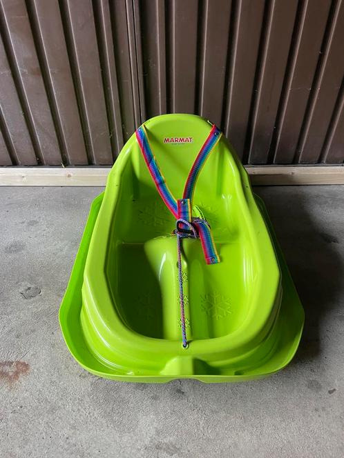 Kinderslee Marmat – Groen – Met veiligheidsgordel, Kinderen en Baby's, Speelgoed | Buiten | Los speelgoed, Ophalen