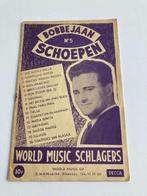 Bobbejaan Schoepen : partituur / bladmuziek nr. 5 1950, Ophalen of Verzenden, Gebruikt, Levenslied of Smartlap