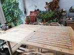Table en teck, Tuin en Terras, Tuintafels, Ophalen, Zo goed als nieuw