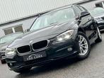 BMW 3 Serie 318 Touring dA * 1ER PROP + GPS + JANTES + GARAN, Auto's, Stof, Zwart, Bedrijf, 5 deurs