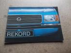 BROCHURE OPEL REKORD, Ophalen of Verzenden, Zo goed als nieuw, Opel