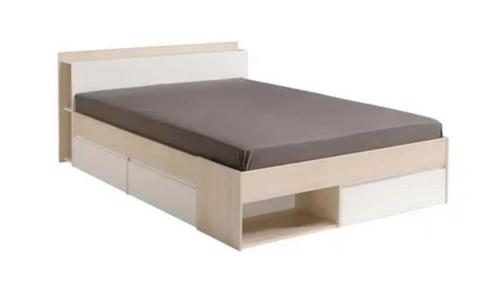 Cadre de lit 140x200 (sans sommier ni matelas), Huis en Inrichting, Slaapkamer | Bedden, Gebruikt, Tweepersoons, 140 cm, 200 cm