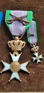 Leopold III Veteranenmedaille + korting, Ophalen