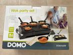 Domo DO8706W Wok schotel Nieuw, Enlèvement ou Envoi, Neuf, 4 à 7 personnes