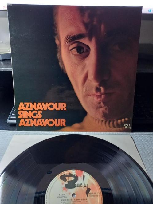 Charles Aznavour ‎– Aznavour Sings Aznavour - Lp = Mint, Cd's en Dvd's, Vinyl | Pop, Zo goed als nieuw, 1960 tot 1980, 12 inch