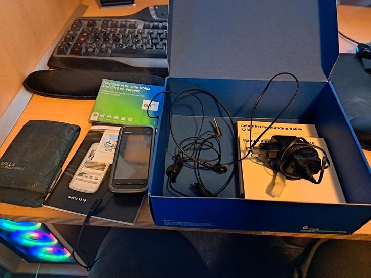 Nokia 5230, Telecommunicatie, Mobiele telefoons | Nokia, Gebruikt, Zonder abonnement, Zonder simlock, Klassiek of Candybar, Touchscreen