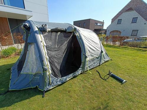 Opblaasbare tent 3pers/4pers, Caravans en Kamperen, Tenten, tot en met 4, Zo goed als nieuw, Ophalen