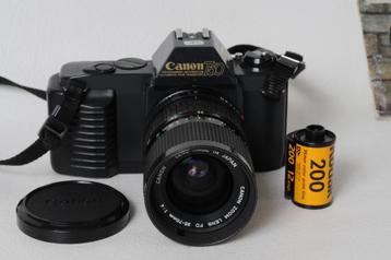 Canon T 50 + Zoom Canon FD 35-70mm 1:4 + gebruikershandleidi