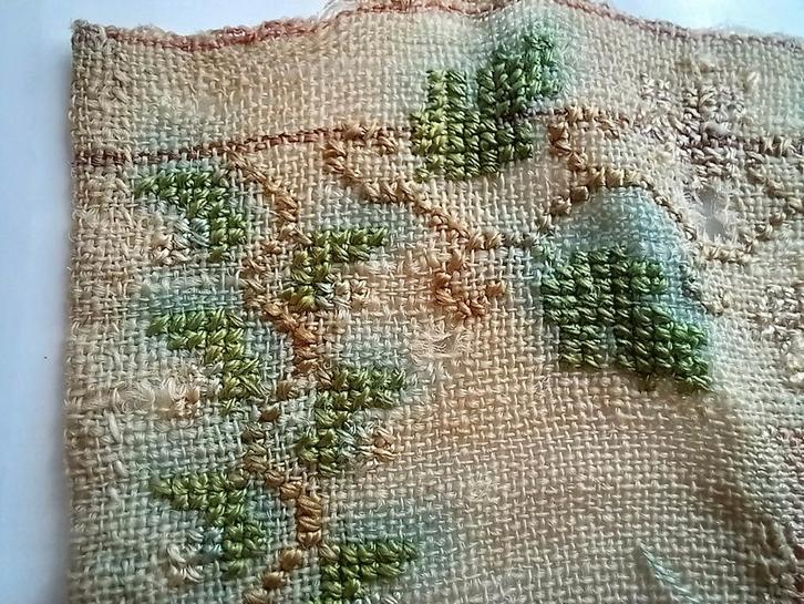Zéér oud (1821) bijzonder handwerk, Antiek en Kunst, Antiek | Tapijten, Tafelkleden en Textiel, Ophalen of Verzenden